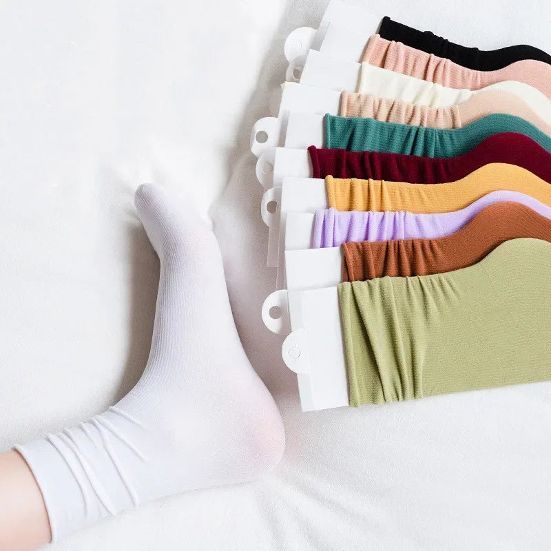Stylish Women's Summer Long Socks | Soft & Trendy Footwear