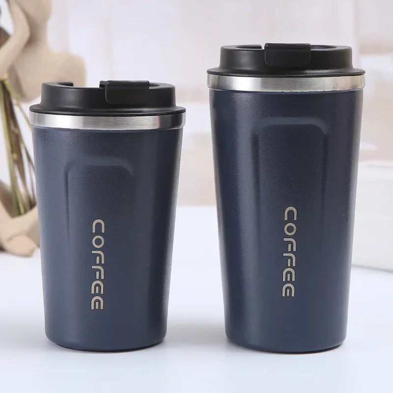 Stainless Steel Thermos Travel Mug | Leak-Proof & Insulated