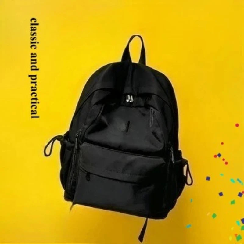 2026Classic practical women's new commuting high-value backpack trendy brand simple and lightweight backpack collegestudent bag