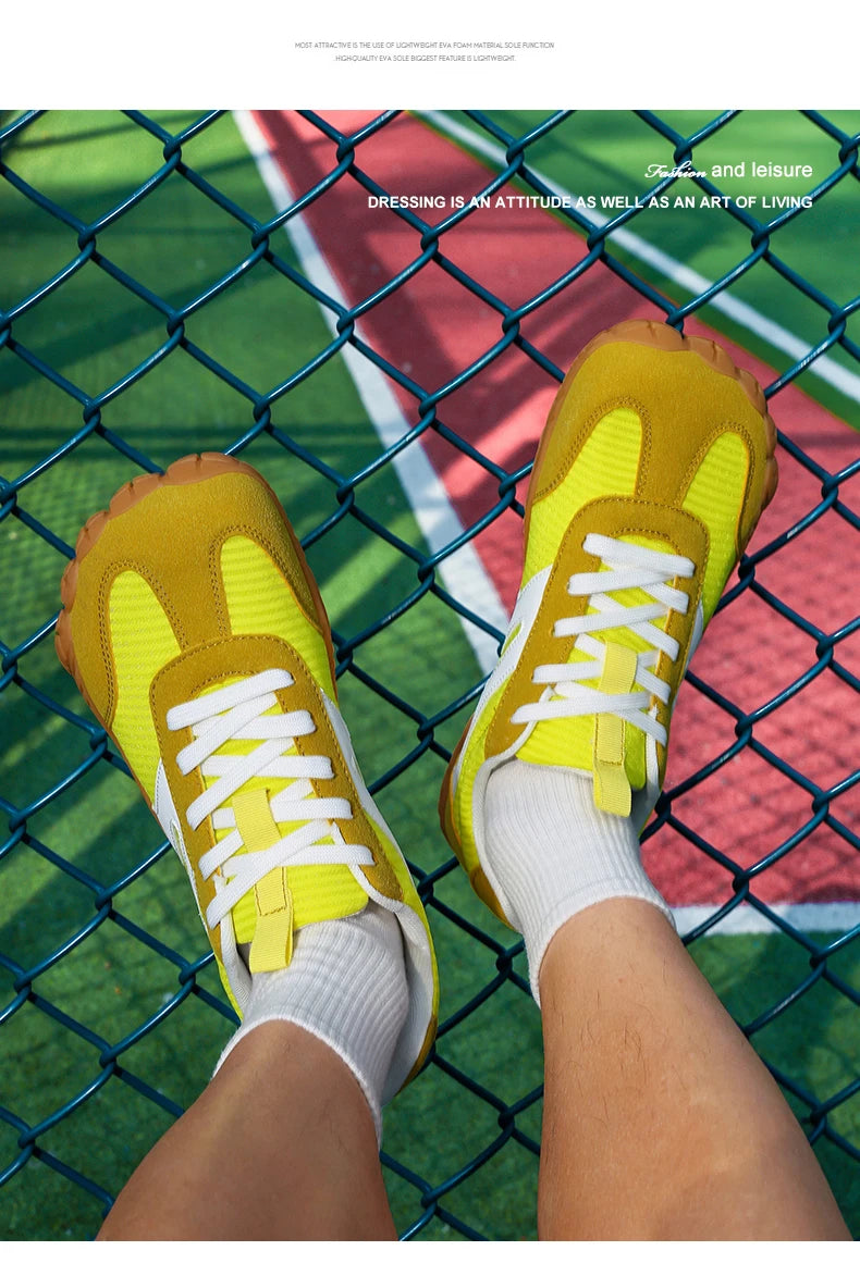 Wide Toe Barefoot Shoes Summer New Mens Womens Zero Drop Minimalist Sneakers Retro Outdoor Non Slip Walking Shoes Casual Sneaker