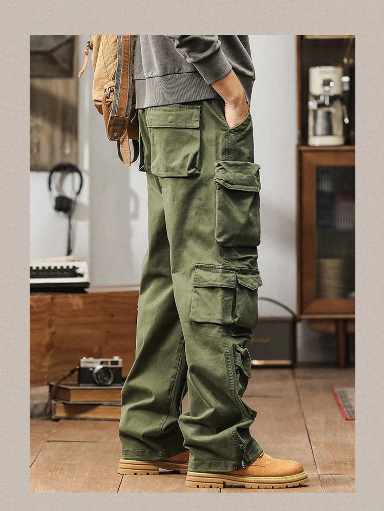Versatile Men's Cargo Jogger Pants for Outdoor Adventures
