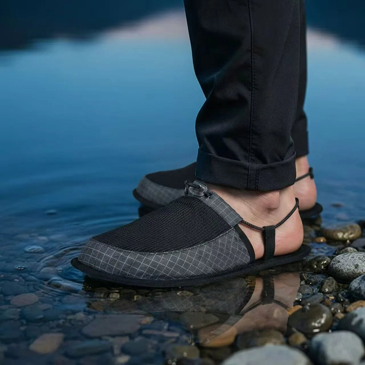 Lightweight Foldable Travel Slippers | Quick Dry Non-Slip Sandals