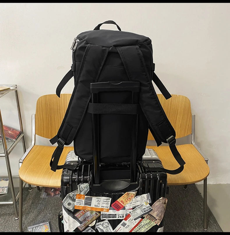 Large Waterproof Travel Shoulder Bag | Durable Versatile Backpack