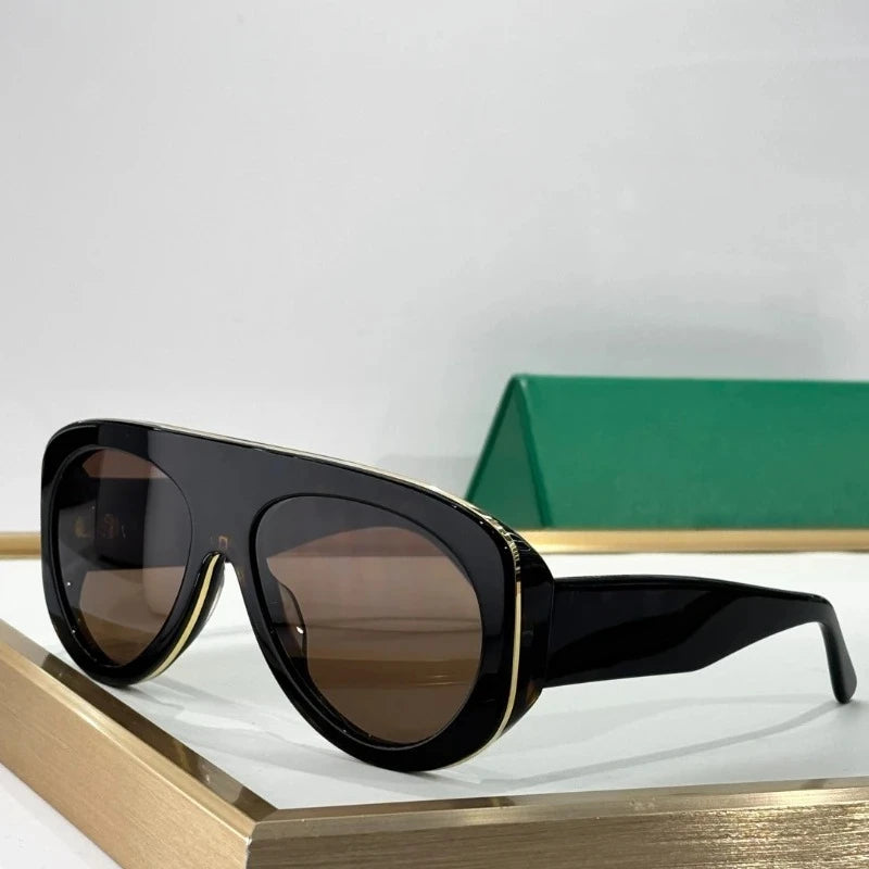 Trendy Retro Oval Sunglasses | Stylish Luxury Eyewear for Outdoors