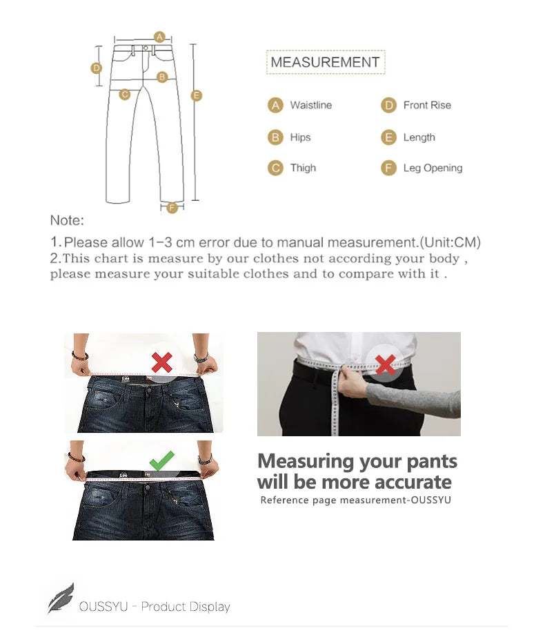 Men's Summer Lyocell Fabric Jeans | Elastic Waist Loose Fit