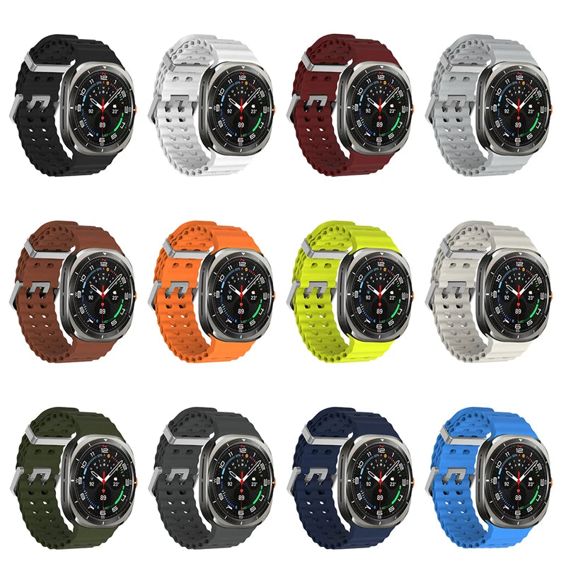 Premium Silicone Sports Band for Samsung Galaxy Watch Ultra