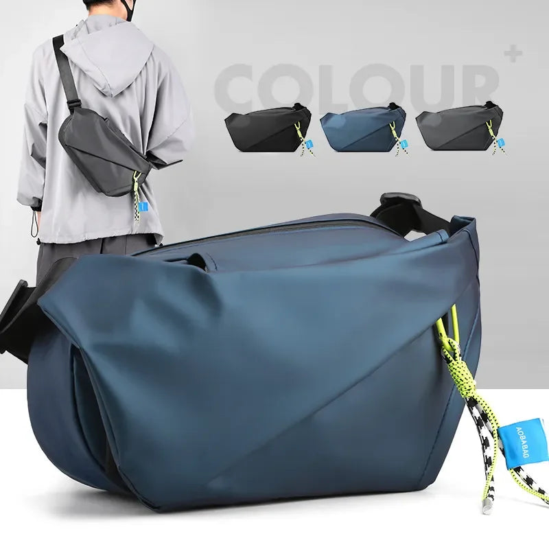 Large Capacity Waterproof Shoulder Chest Bag for Outdoor Sports