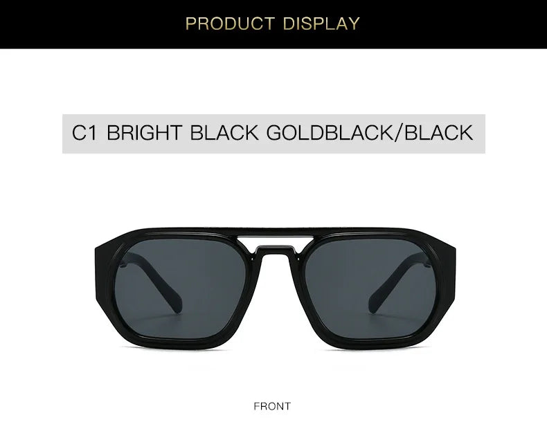 Transparent Square Computer Glasses for Blue Light Protection