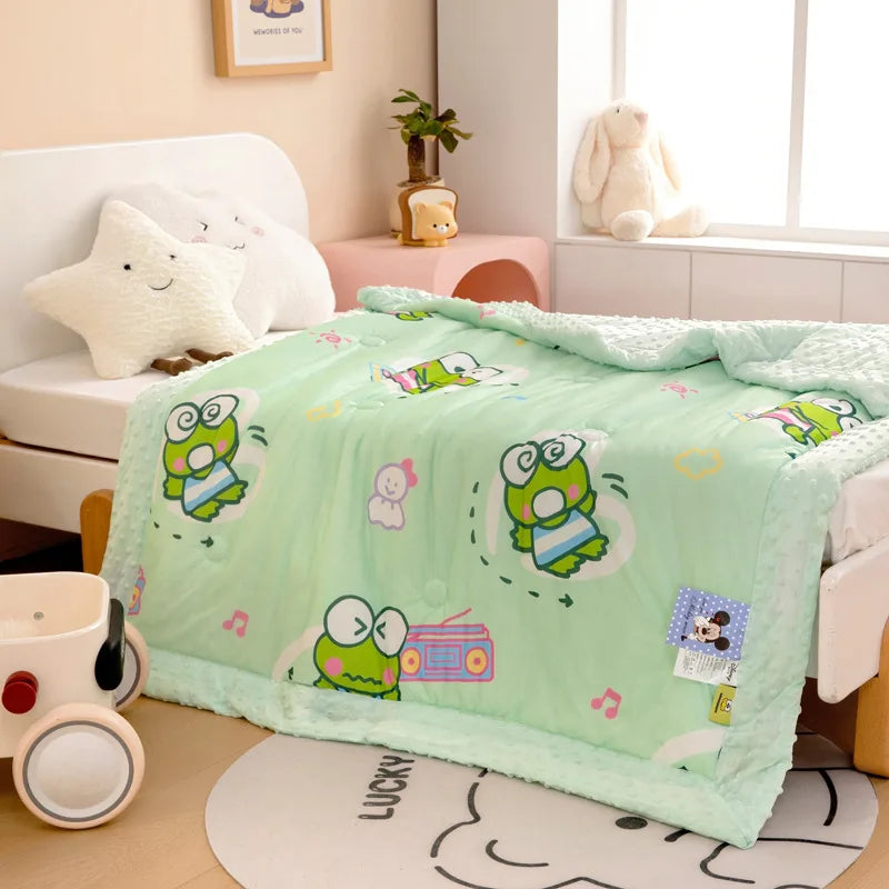 Cartoon Summer Quilt for Kids | Cooling Sensation Blanket