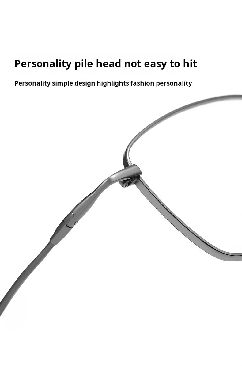 Stylish Titanium Prescription Glasses | Unisex Retro Eyewear