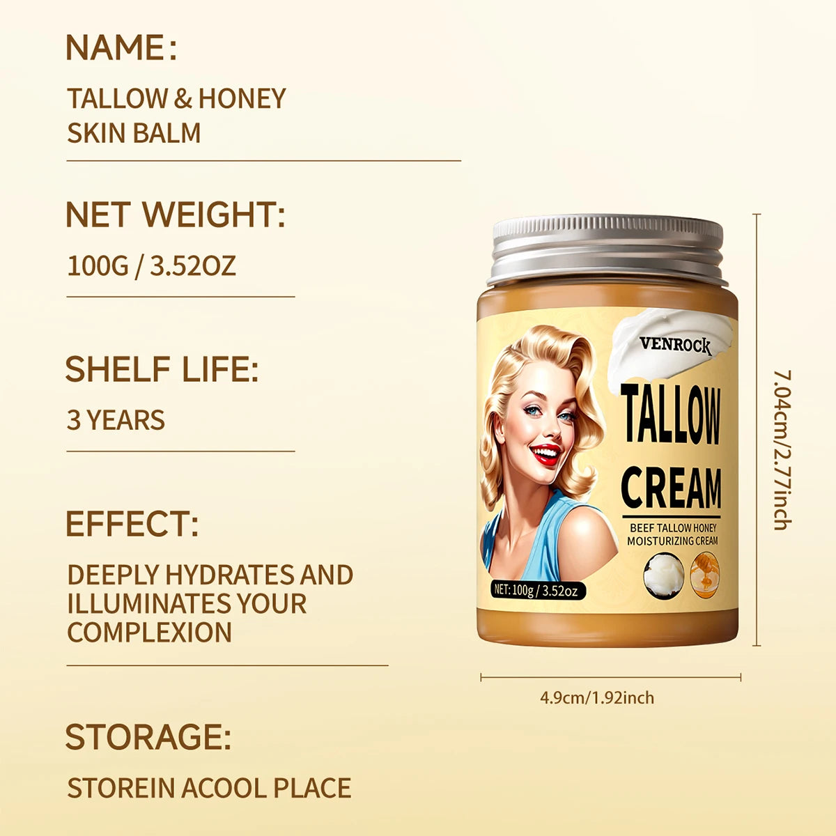 Deep Moisturizing Cream for Skin Repair & Anti-Wrinkle Care
