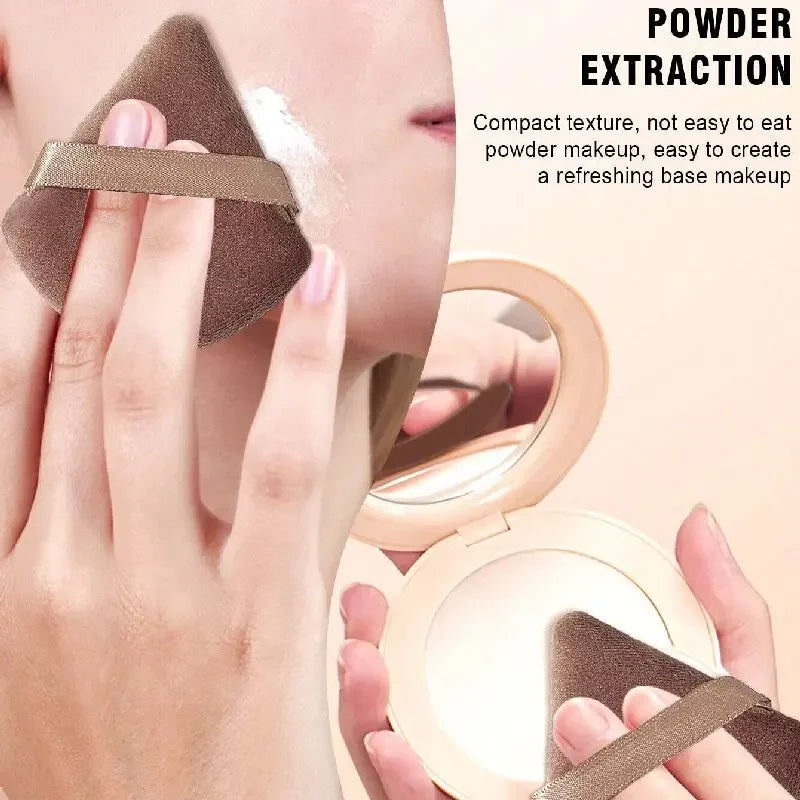 56 Piece Makeup Brush Set (Chocolate) – Full Face Cosmetics Kit with Wool Fiber Brushes, Eyeshadow Blending Brushes & Beauty Sponges