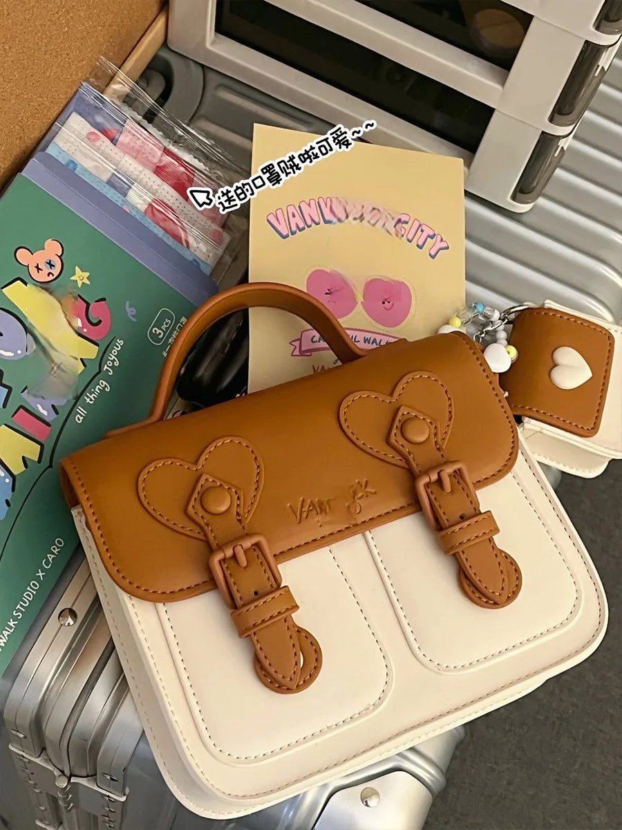 Fashionable Color Contrast Crossbody Bag for Women | Stylish Shoulder Bag