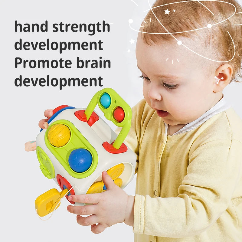 Busy Cube for Toddlers | Fun Early Education Toy for Kids