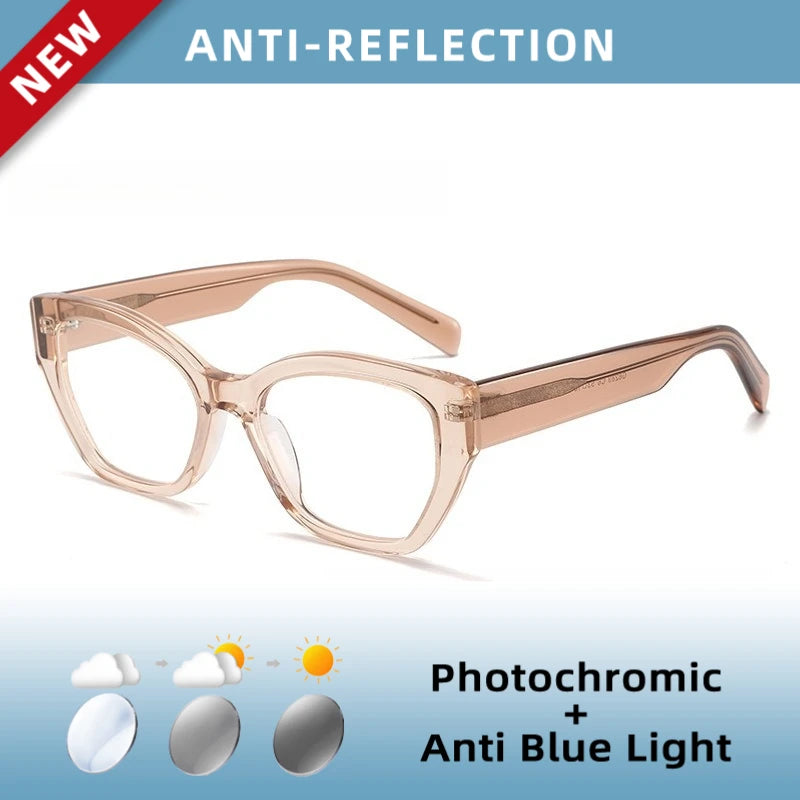 Stylish Cat Eye Reading Glasses | Anti-Blue Light Eyewear