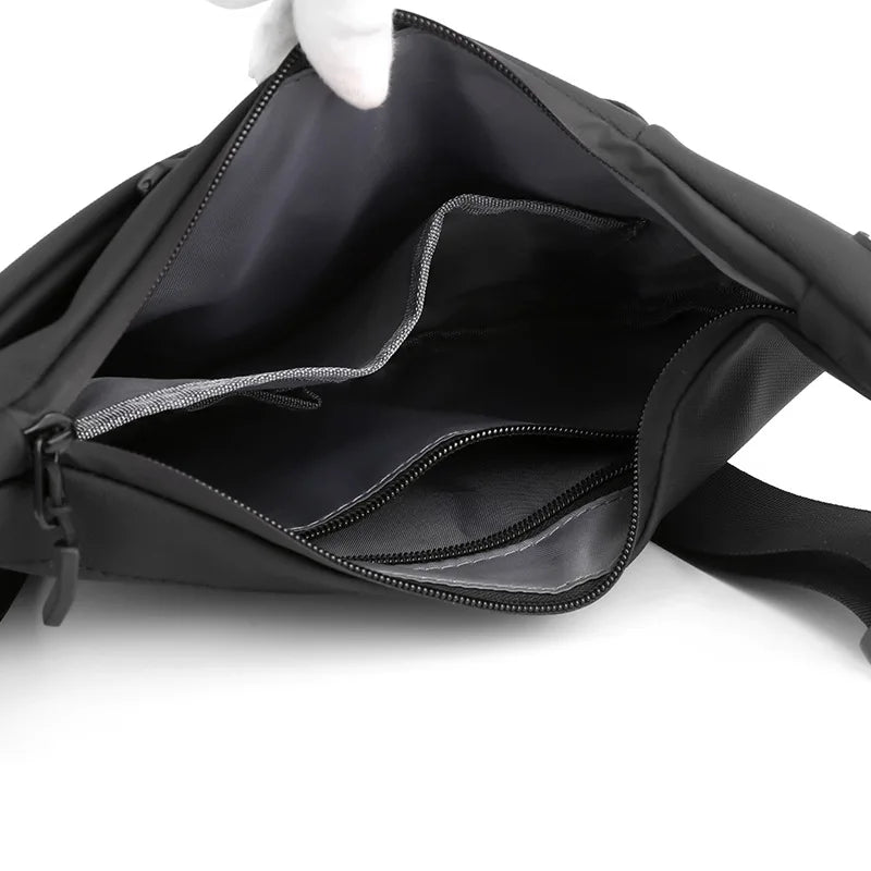 Small Sling Chest Bag for Men | Anti-Theft Mini Travel Shoulder Bag