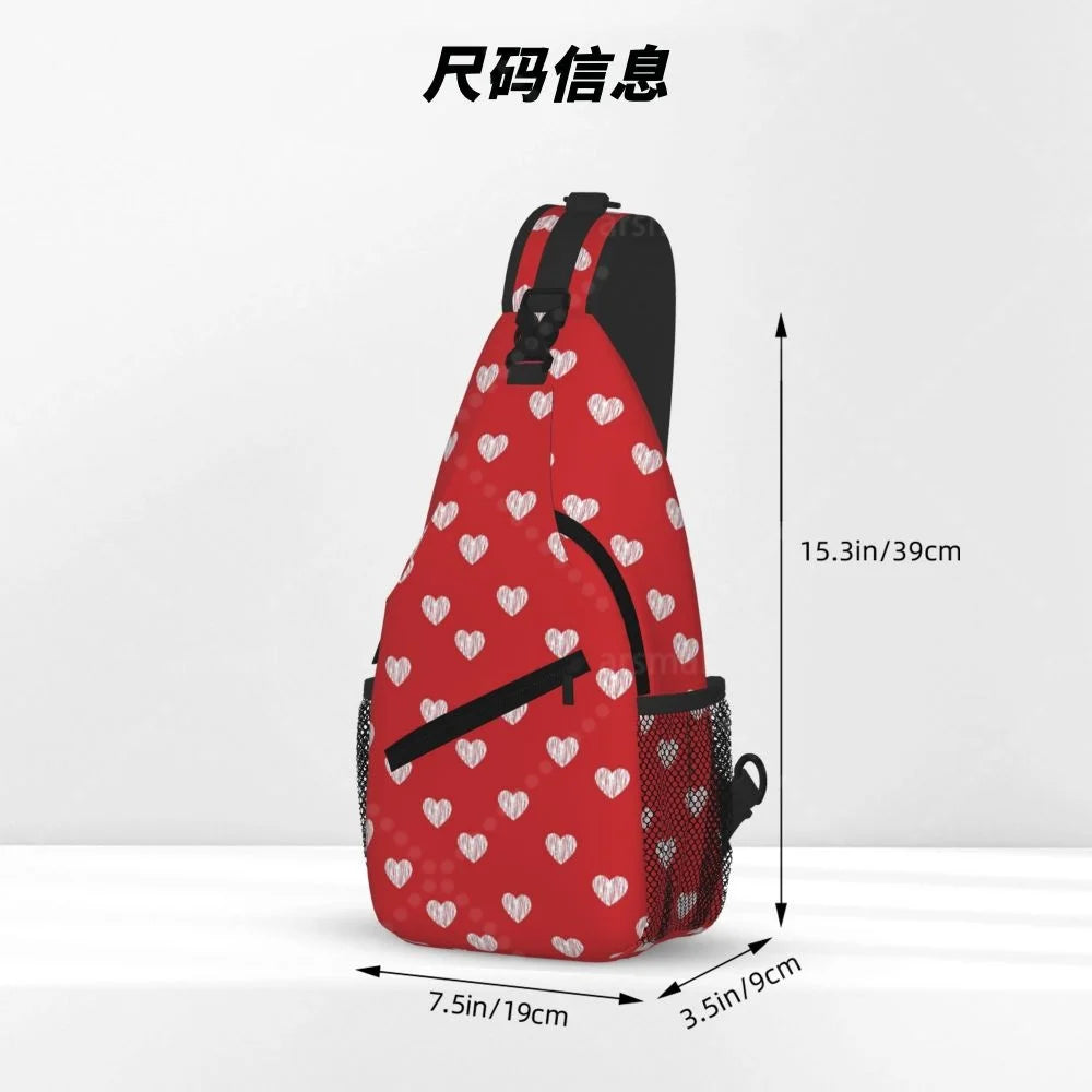 Lightweight Crossbody Sling Bag for Travel & Outdoor Activities