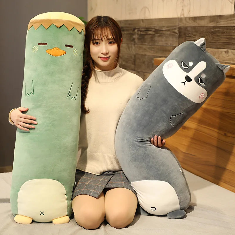 Adorable Cartoon Animal Plush Pillows | Perfect Gift for Girls