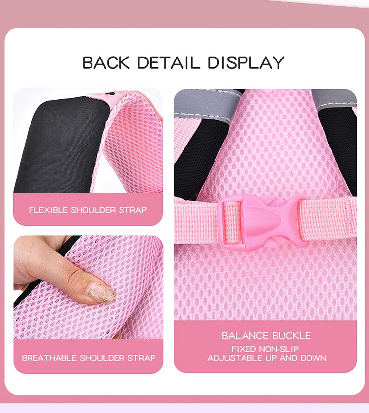Cute Kitten Shoulder Bag | Adorable Backpack for School Girls