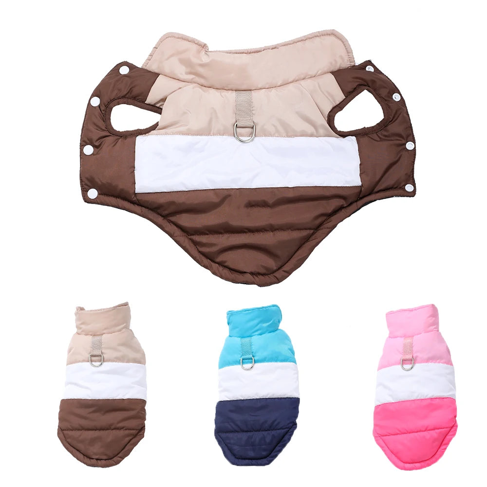 Warm Windproof Vest Jacket for Cats and Small Dogs | Cozy Pet Apparel
