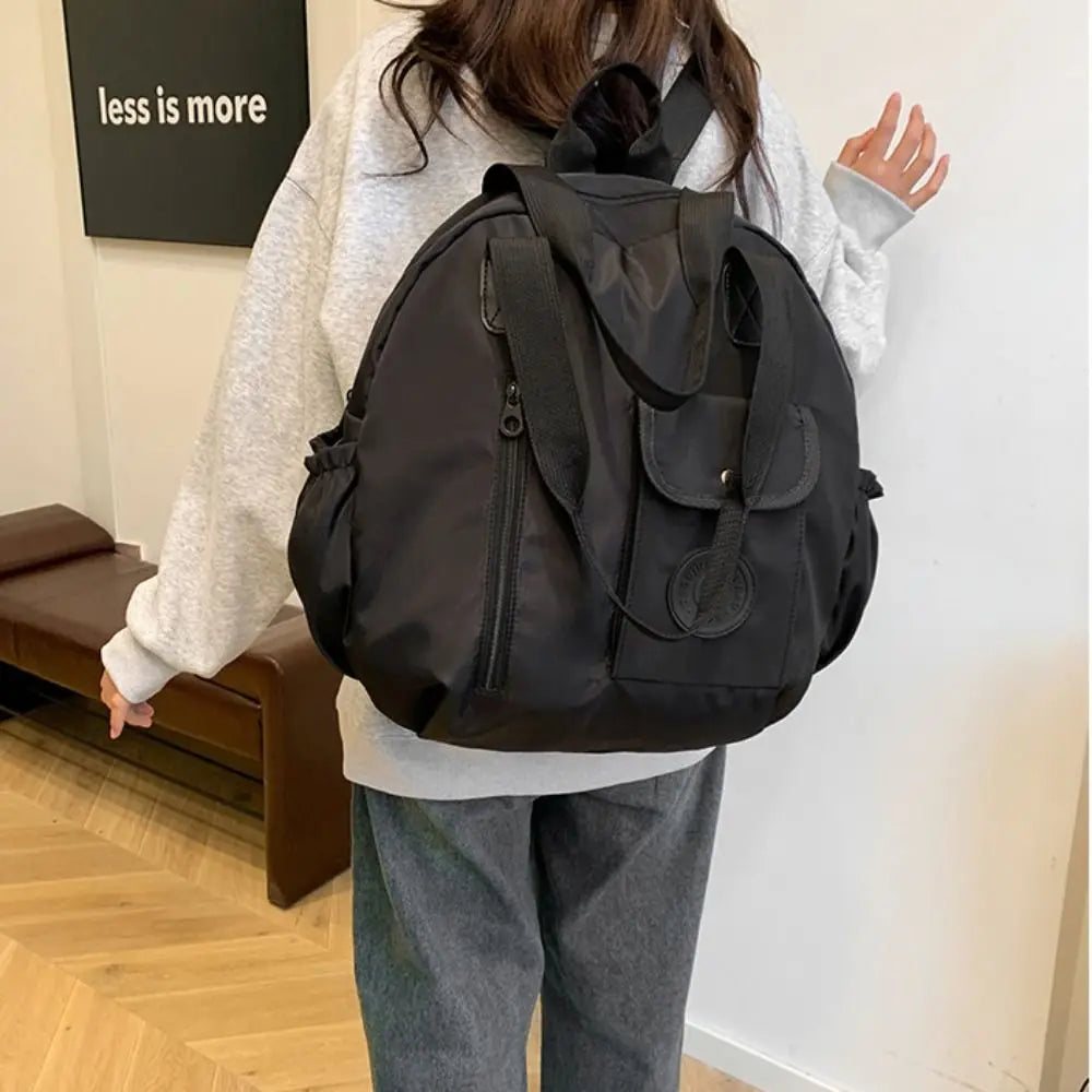 Large Capacity Nylon Swimming Backpack | Stylish Fitness Bag