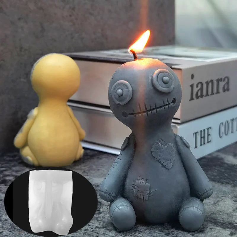 Halloween Curse Doll Candle Silicone Mold | DIY Craft Kit