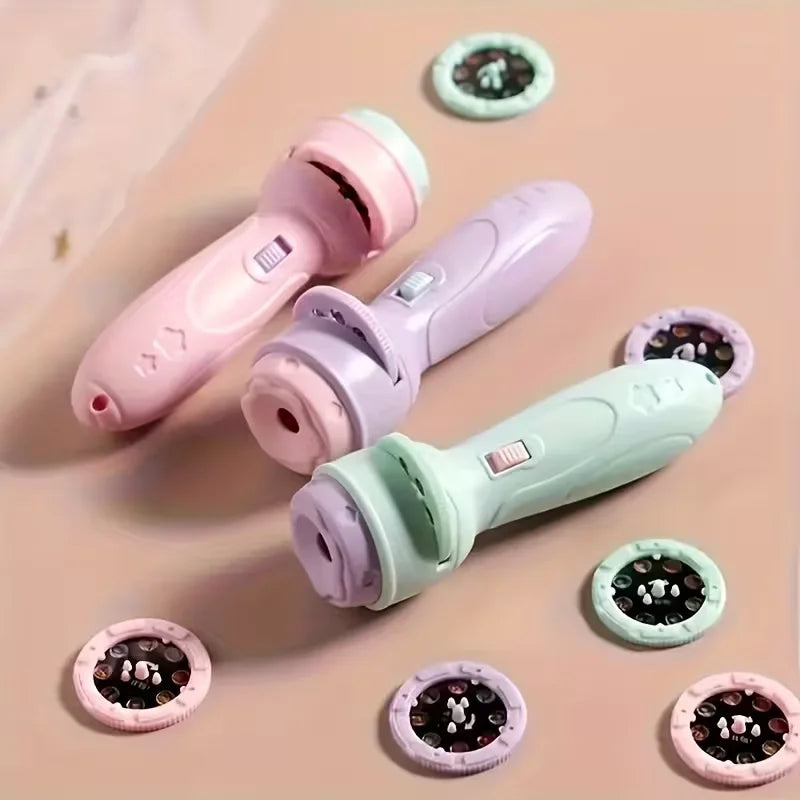 Projection Flashlight Toy | Fun and Educational Projector for Kids