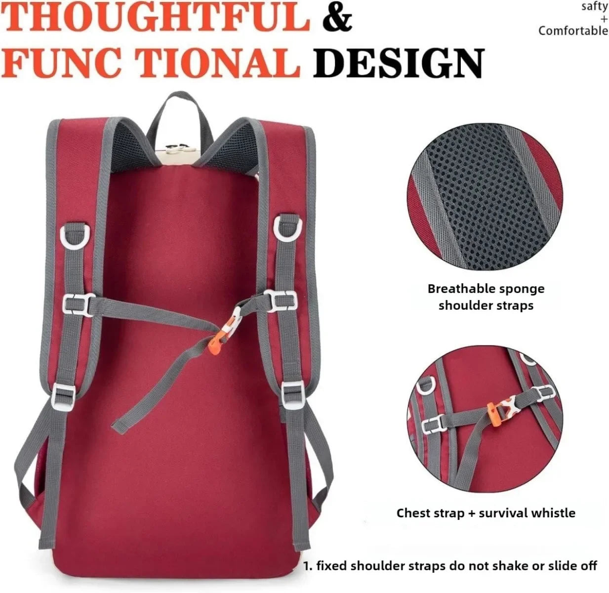 Multi Functional Waterproof Travel Backpack for Women | Lightweight & Large Capacity