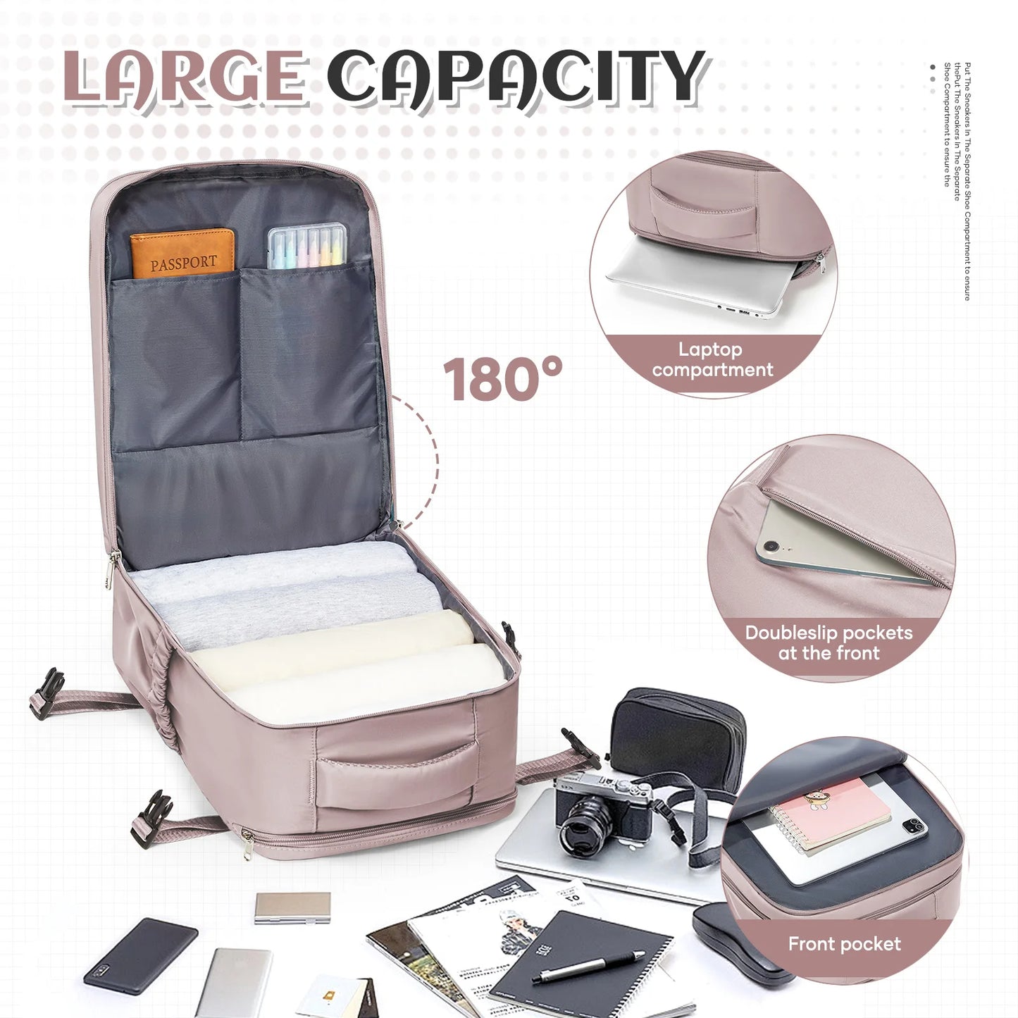 Versatile Travel Backpack | Unisex Outdoor Laptop Bag for Students