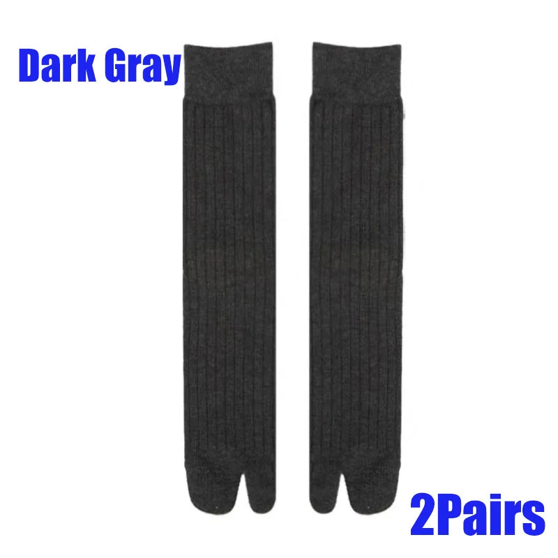 Stylish Cotton Tabi Socks for Women | Comfortable Two-Toed Socks