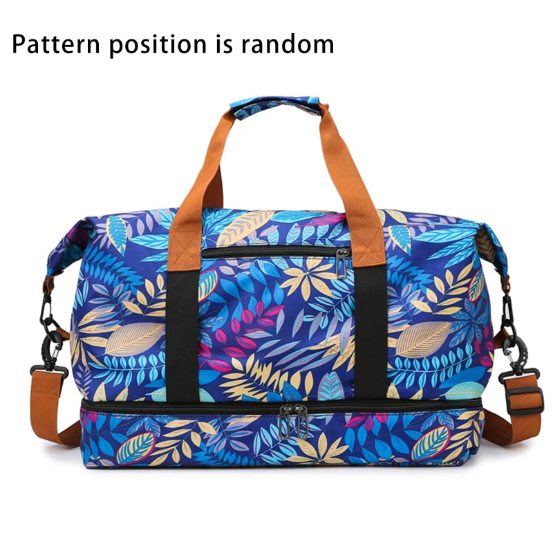Large-Capacity Travel Bag | Waterproof Sports Fitness Luggage