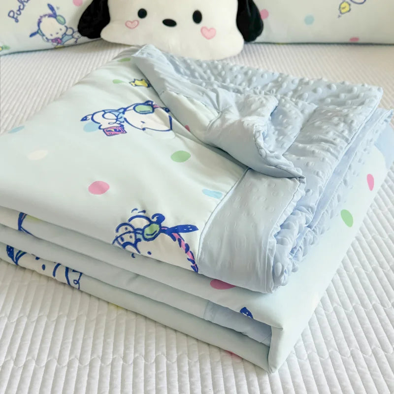 Cartoon Summer Quilt for Kids | Cooling Sensation Blanket
