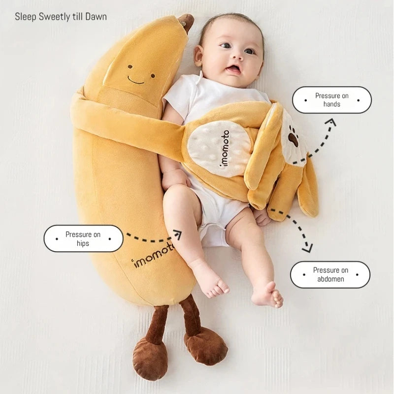 Baby Soothing Plush Toy | Anti-Startle Sleep Aid Doll