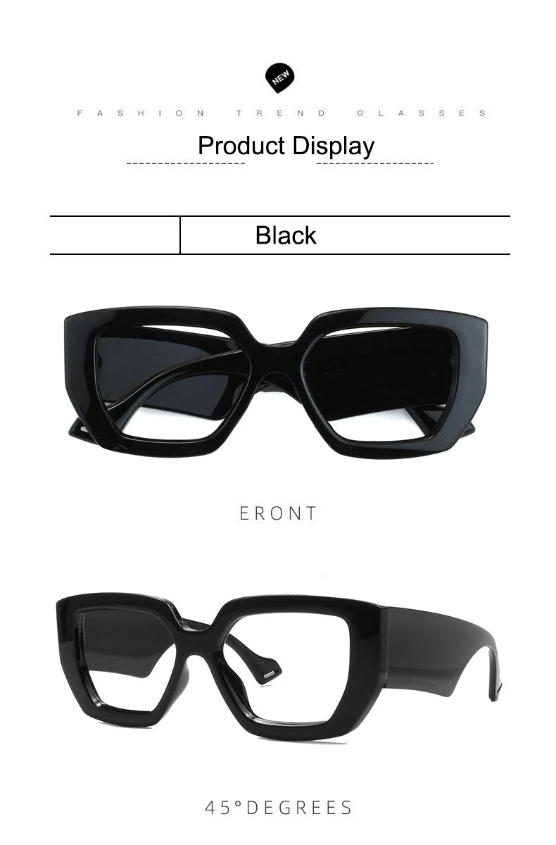 Oversized Anti Blue Light Prescription Glasses for Men & Women