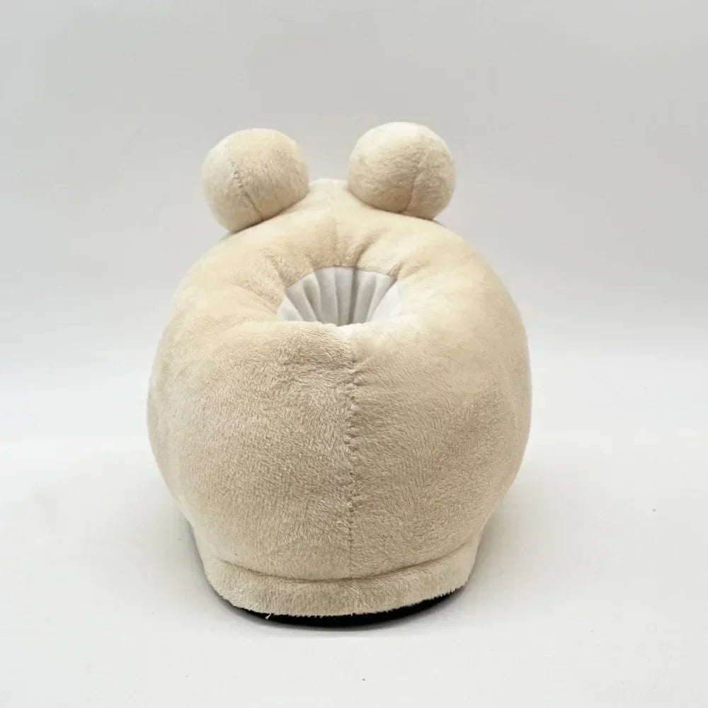 Cozy Cartoon Plush Slippers | Cute Anime Style Indoor Shoes