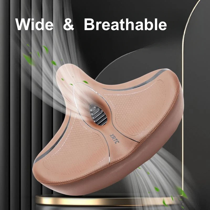 Oversized Comfortable Bike Seat | Soft Waterproof Replacement Saddle