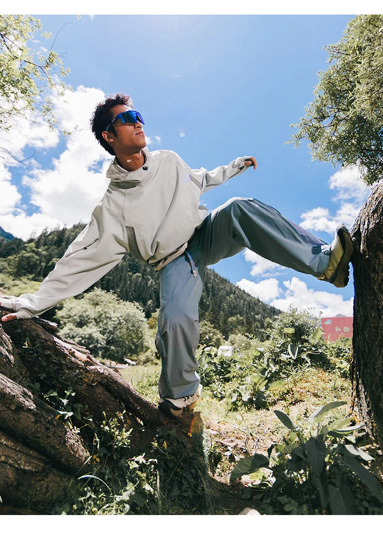 Men's Lightweight & Quick-Dry Sports Hoodie for Outdoor Adventures