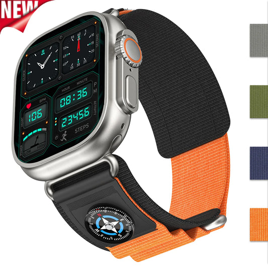 Breathable Sports Nylon Alpine Loop Band for Watches | Outdoor Strap