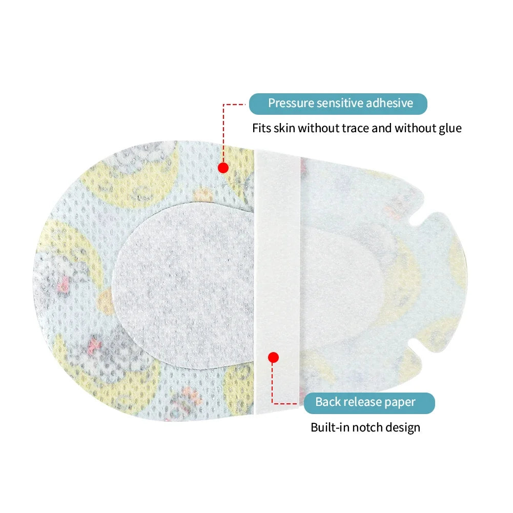 60Pcs Cartoon Amblyopia Eye Patches for Kids | Vision Care