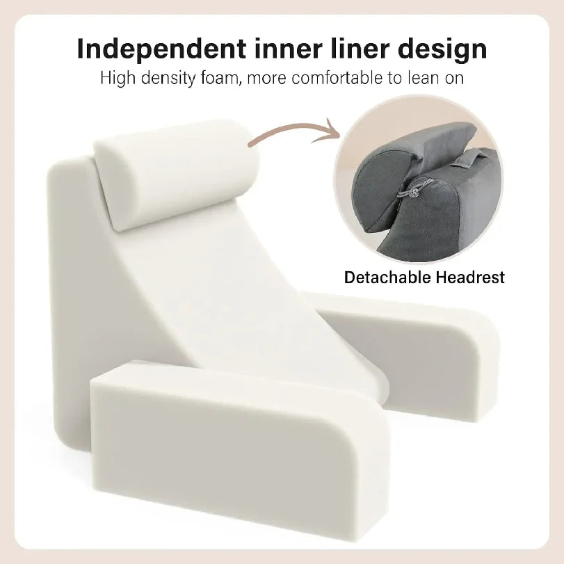 Comfortable Bedrest Back Pillow for Relaxing and Gaming