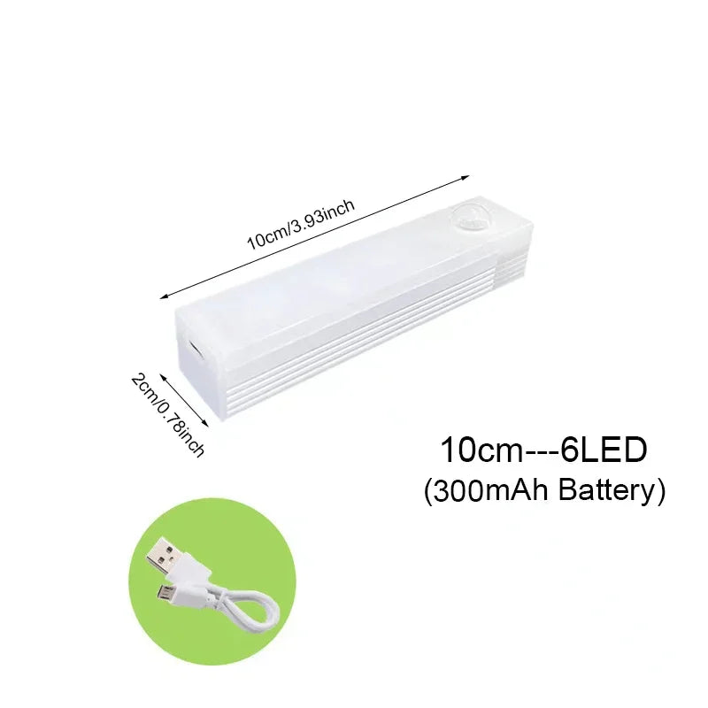 Luz LED Inalámbrica con Sensor de Movimiento | Luz Nocturna Recargable para el Hogar