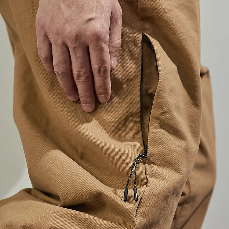 Men's Casual Tapered Cotton Cargo Pants | Stylish and Comfortable