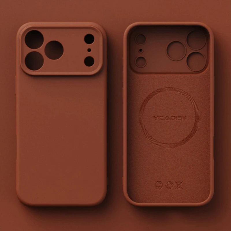 Silicone Magnetic Phone Case for iPhone | Shockproof & Sleek