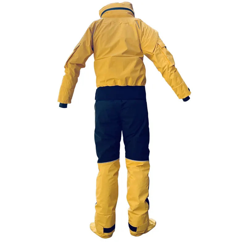 Waterproof Full Drysuit with Detachable Hood for Watersports