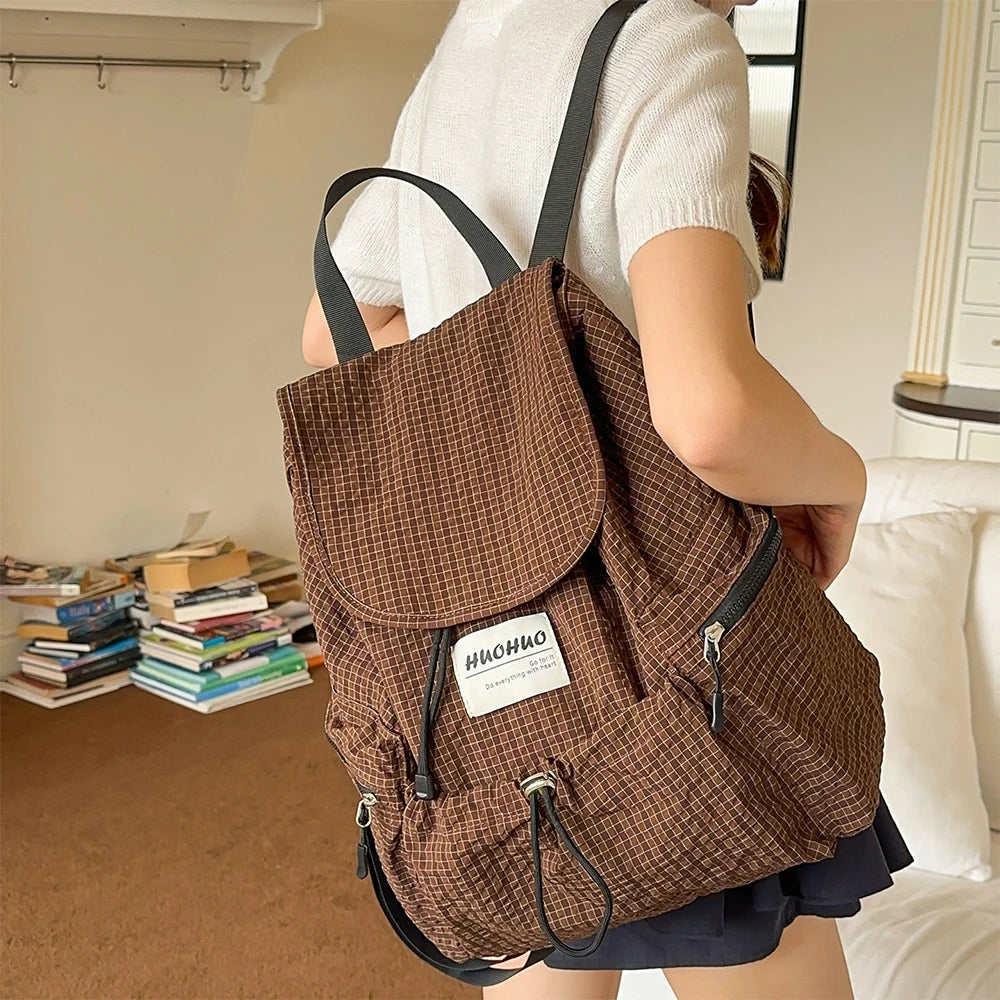 Lightweight Casual Drawstring Backpack | Water-Resistant Daypack