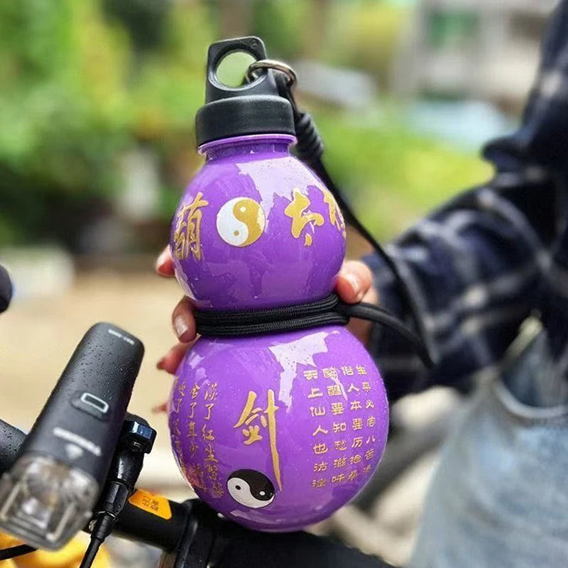 Gourd Shaped Outdoor Water Bottle | 1000ML for Camping & Fitness