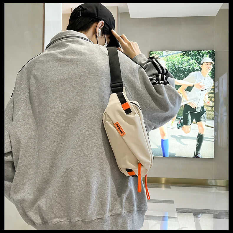 Versatile Chest Bag for Casual Wear | Large Capacity Crossbody Bag