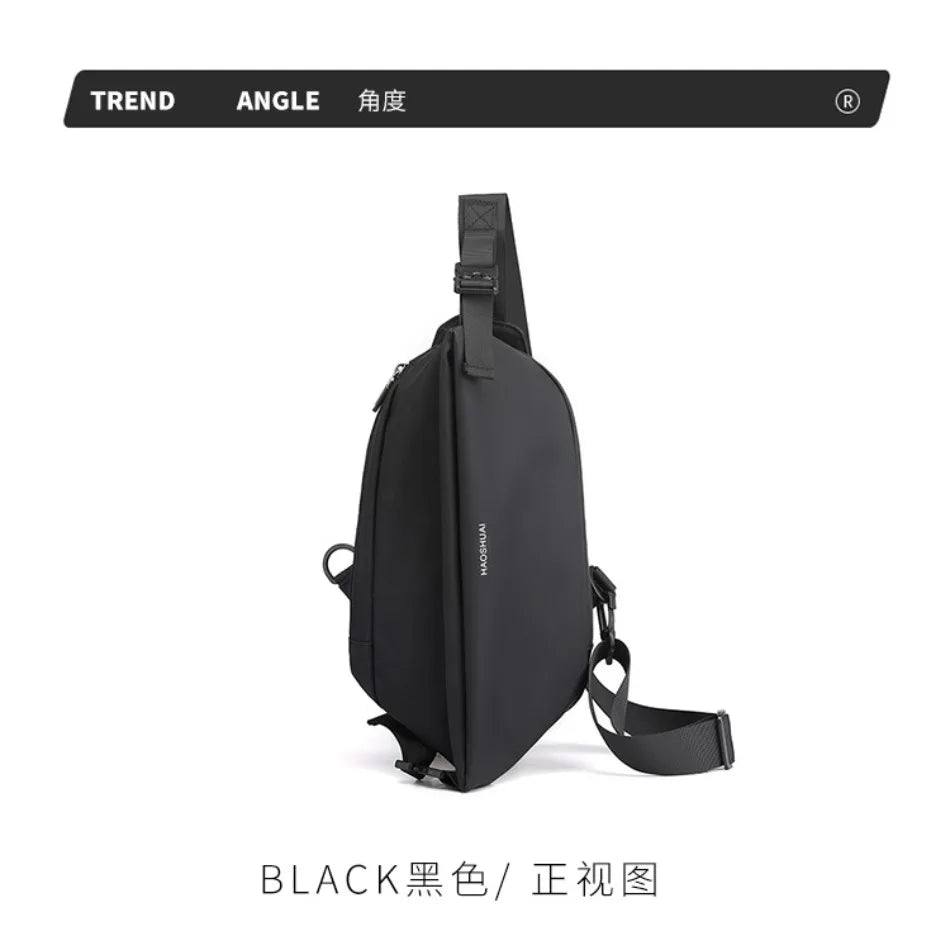 Men's Waterproof Crossbody Bag | Stylish Casual Shoulder Bag