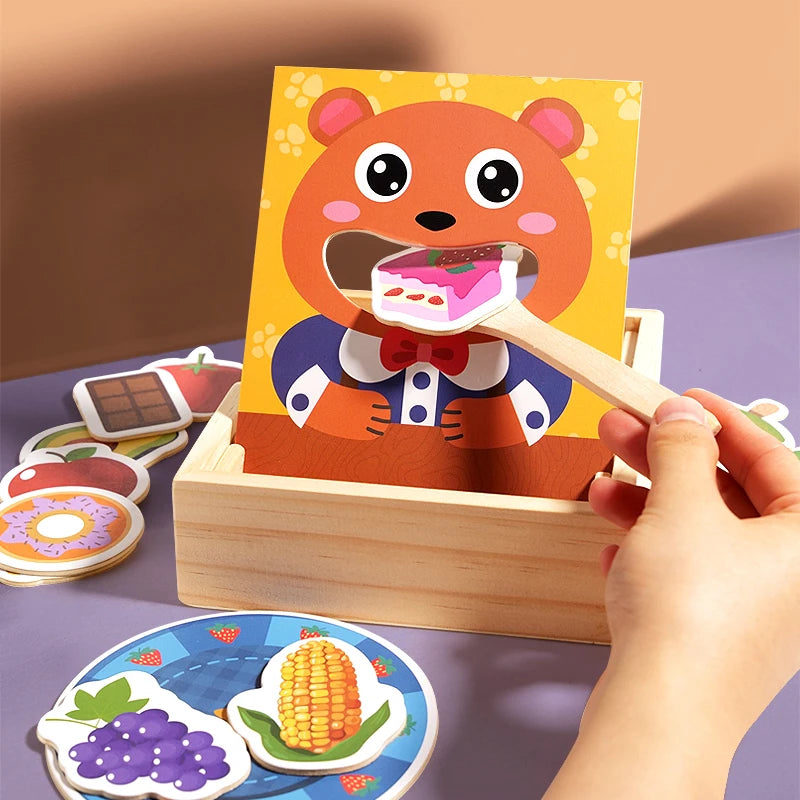 Parent-Child Teddy Bear Feeding Game | Fun Educational Toy