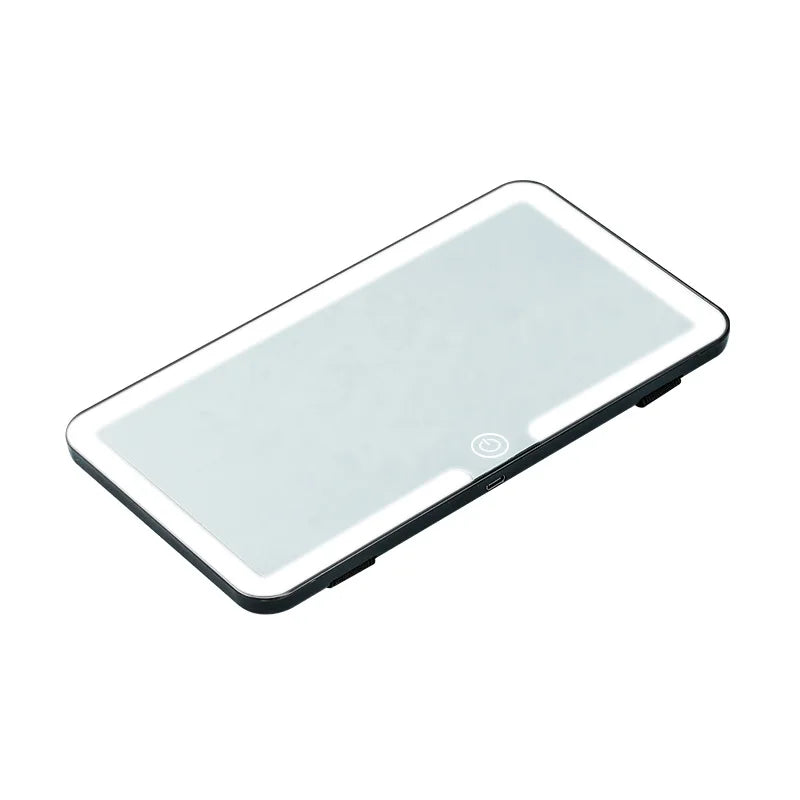 Rechargeable LED HD Makeup Mirror | Versatile Sun Visor Vanity Mirror